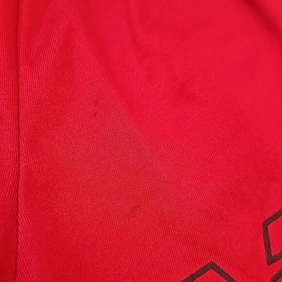 Red athletic shorts New Balance size M 5/6 - Picture 2 of 7